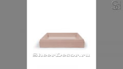 Розовая раковина Nina M4 из архитектурного бетона Concrete Coral РОССИЯ 021821114 для ванной комнаты_1