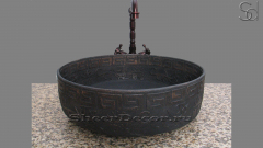 Кованая раковина Atala M3 из бронзы Black Bronze ИНДОНЕЗИЯ 242301613 для ванной_1