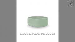 Накладная раковина Bull из зеленого бетона Concrete Menthol РОССИЯ 039810011 для ванной комнаты_1