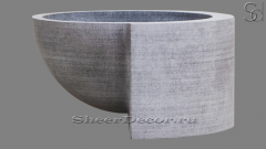 Ванна Ramblas из декоративного бетона Grey C2 116764951 серого цвета_1