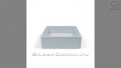 Голубая раковина Diana из архитектурного бетона Concrete Cloud РОССИЯ 520811111 для ванной комнаты_1