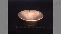 Кованая раковина Arizu из бронзы Bronze ИНДОНЕЗИЯ 239300411 для ванной_1