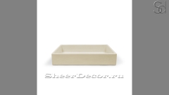 Бежевая раковина Nina из архитектурного архитектурного Concrete Beige РОССИЯ 021847111 для ванной комнаты_1