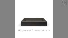 Черная раковина Nina из архитектурного архитектурного Concrete Black РОССИЯ 021400111 для ванной комнаты_1