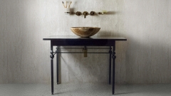 Кованая подставка для раковины Genesis M5 из металла Black 149515025_1