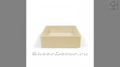 Желтая раковина Diana из архитектурного бетона Concrete Yellow РОССИЯ 520475111 для ванной комнаты_1