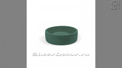 Накладная раковина Kale M9 из зеленого бетона Concrete Green РОССИЯ 019762119 для ванной комнаты_1
