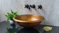 Кованая раковина Sfera M48 из бронзы Gold Bronze ИНДОНЕЗИЯ 0013026148 для ванной_2