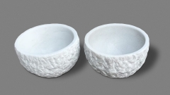Каменная курна  Kadi из белого мрамора Crystal White ИНДИЯ 426072321_1