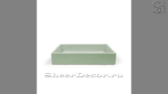 Зеленая раковина Nina из архитектурного архитектурного Concrete Menthol РОССИЯ 021810111 для ванной комнаты_1