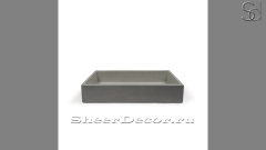 Серая раковина Nina из архитектурного архитектурного Concrete Graphite РОССИЯ 021357111 для ванной комнаты_1