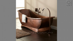 Дизайнерская ванна Grado M2 из бронзы Bronze739300052 производство ИНДОНЕЗИЯ_2