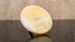 Крышка донного слива Cap PL желтого цвета из оникса Honey Onyx 250016141_4