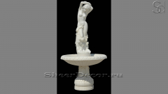 Каменный фонтан Meka M2 из белого мрамора Bianco Extra 503111042_1