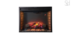 Электротопка для камина InterFlame Spectrafire Black из сплава металла_2