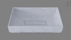 Накладная раковина Trier из серого бетона Grey C6 РОССИЯ 024344911 для ванной комнаты_1