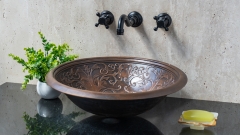 Кованая раковина Sfera M50 из бронзы Bronze ИНДОНЕЗИЯ 0013004150 для ванной_2
