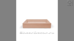 Кремовая раковина Nina из архитектурного архитектурного Concrete Peach РОССИЯ 021812111 для ванной комнаты_1