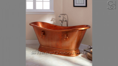 Элитная ванна Sandra M30 из меди Copper 0682008530 производство ИНДОНЕЗИЯ_1