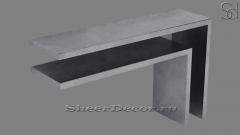 Стол Burano Standard из архитектурного бетона Grey C4 серый 104343941_1