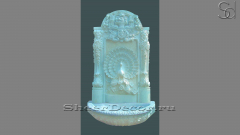 Каменный питьевой фонтанчик Gustino Pavone из белого мрамора Bianco Extra 0861119528_2