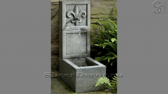 Гранитный питьевой фонтанчик серого цвета Terence Felce из камня сорта Marengo 091017452_1