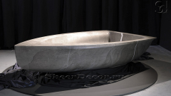Мраморная ванна Squalo из коричневого камня Bronze Amani 728083151_7