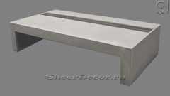 Стол Carlos Oriental из декоративного бетона Grey C6 серый 837344948_1