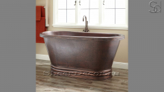 Дизайнерская ванна Sandra M34 из бронзы Bronze0683008534 производство ИНДОНЕЗИЯ_1