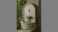 Каменный питьевой фонтанчик Clarus Classico из серого гранита Marengo 089017453_2