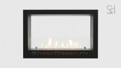 Каминная биотопкаметаллический Lux Fire ВБКС 730S из жаропрочной стали_1
