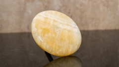 Крышка донного слива Cap KH желтого цвета из оникса Honey Onyx 251016141_5