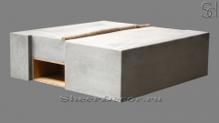 Стол Martino Oriental из архитектурного бетона Grey C6 серый 832344946_1
