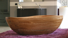 Оригинальная ванна Caida M2 из натурального дерева Luz 012394152 коричневого цвета_1