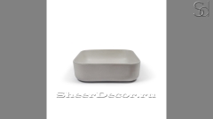 Серая раковина Olivia из архитектурного архитектурного Concrete Grey РОССИЯ 117342111 для ванной комнаты_1