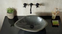 Мойка в ванную Piedra M586 из речного камня  Gris ИНДОНЕЗИЯ 00504511586_3