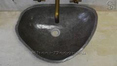 Мойка в ванную Piedra M28 из речного камня  Rosa ИНДОНЕЗИЯ 0054241128_1