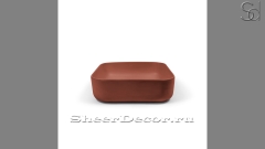 Медная раковина Olivia из архитектурного архитектурного Concrete Copper РОССИЯ 117849111 для ванной комнаты_1