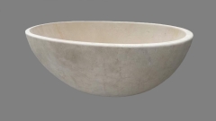 Каменная ванна Tala из бежевого мрамора Galala Beige 071094151_1