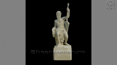 Мраморная скульптура Atlet Vite из камня Egypt Ivory_1