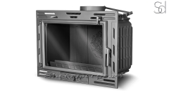 Топка для камина дровяная Kawmet W9 Gray из чугуна _1