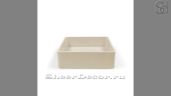 Накладная раковина Diana из бежевого бетона Concrete Beige РОССИЯ 520847111 для ванной комнаты_1