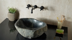 Мойка в ванную Piedra M592 из речного камня  Verde ИНДОНЕЗИЯ 00503011592_2