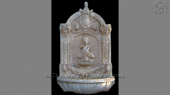 Мраморный питьевой фонтанчик бежевого цвета Patrizio Guardiano из камня сорта Jura Beige 0870629518_1