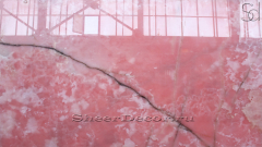 Напольная плитка и слэбы из натурального оникса  Pink Onyx розового цвета_1