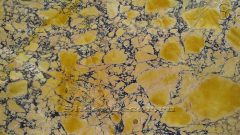 Мраморные слэбы и плитка из натурального мрамора Siena Broccato желтого цвета_1