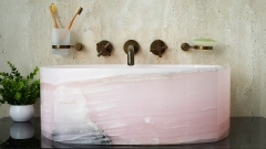 Накладная раковина для ванной Hector из оникса Pink Onyx_3