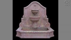Мраморный фонтан серого цвета Marcia Cascato из камня сорта Emperador Grey 435076942_1