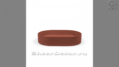 Медная раковина Margo из архитектурного бетона Concrete Copper РОССИЯ 100849111 для ванной комнаты_1