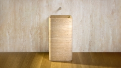 Каменная мойка Cubise из бежевого травертина Classico Romano ТУРЦИЯ 932004071 для  комнаты_1